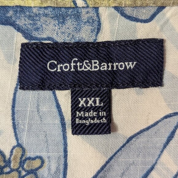 Croft & Barrow Hawaiian Shirt, Men's XXL - Picture 4 of 5